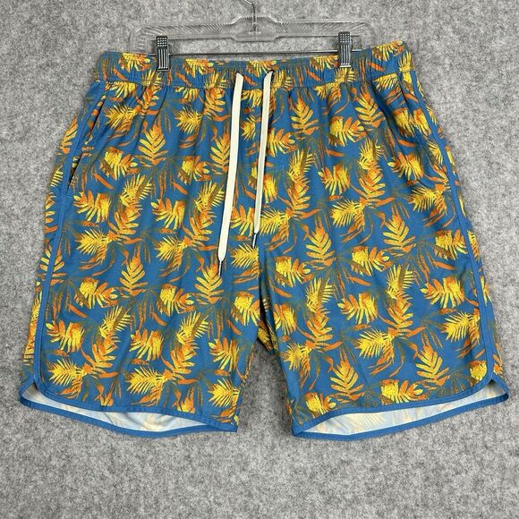 Fair Harbor Other - Fair Harbor Anchor Swim Trunks Shorts 2XL Sundrenched Palms Brief Lined Pockets